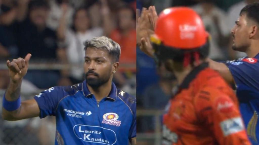New Rift Loading! Hardik Pandya Mocks Abhishek Sharma With Brutal Gesture In MI vs SRH