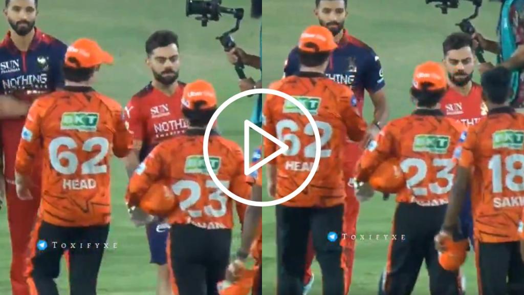 The Handshake Snub: How Sledging and Friction Defined the SRH vs RCB Clash