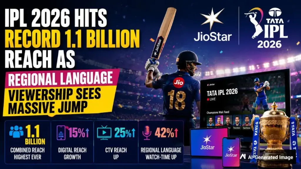 Localized Volume: How Regional Broadcasts Engineered JioStar's 1.1 Billion Reach
