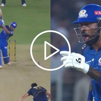 Watch: Tilak Varma Humiliates GT's 150kmph Star; Hardik Pandya's Reaction Goes Viral
