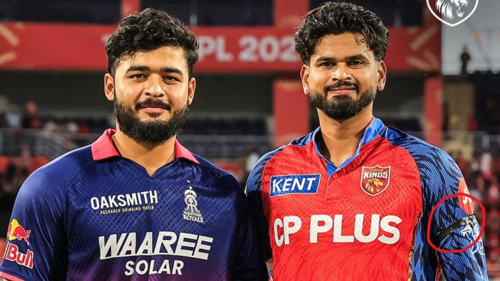 Revealed: Why Are Punjab Kings Players Wearing Black Armbands vs Rajasthan Royals?