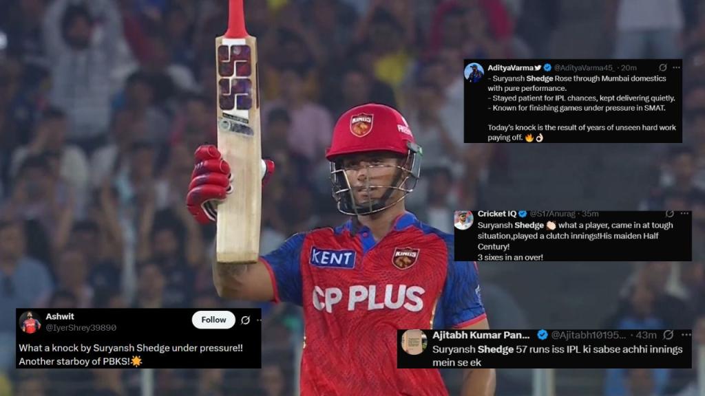 "Pack Your Bags, Nehal...": Suryansh Shedge Lauded After Maiden IPL Fifty Under Pressure