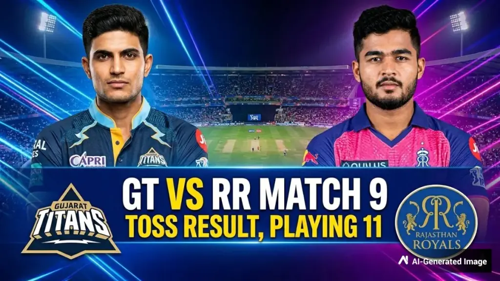 GT vs RR Toss Result & Playing 11, IPL 2026: Rajasthan Royals Opt to Bat; Rashid Khan Leads GT as Shubman Gill Sidelined