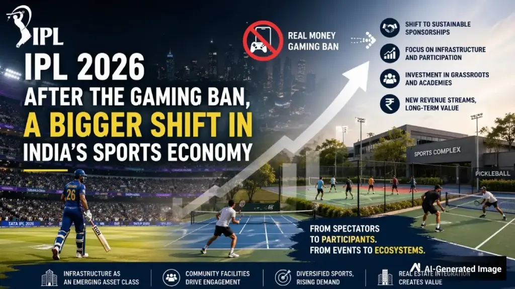 After the Gaming Ban: How IPL 2026 Reflects India's Pivot Toward Infrastructure-Led Sports Growth