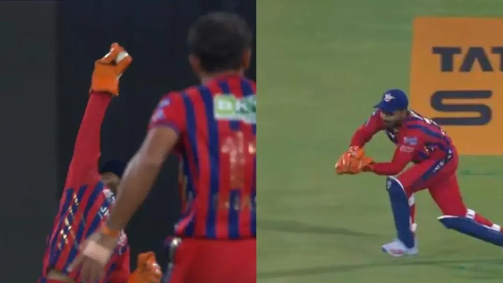 LSG vs RR: Rishabh Pant Takes a Stunning Catch to Dismiss Yashasvi Jaiswal, Next Ball He Makes a Tactical Masterstroke