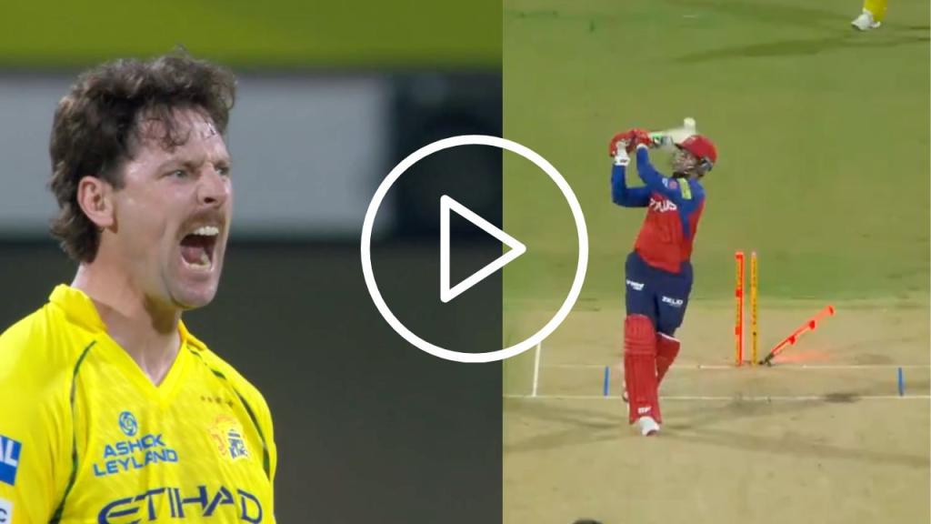 Matt Henry Ends Priyansh Arya's Carnage: The "Lion Roar" Moment That Ignited Chepauk