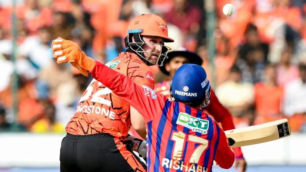 Rishabh Pant The Stunner Liam Livingstone with an Incredible One-Handed Blinder