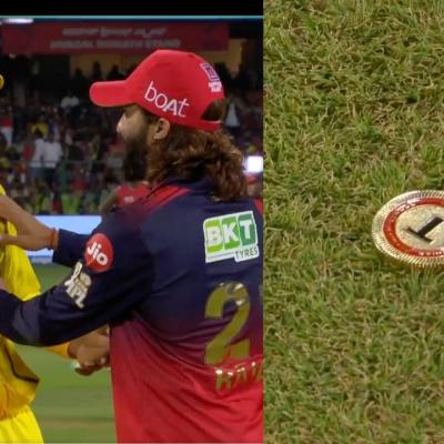 Watch: Ruturaj Gaikwad and Rajat Patidar's Viral Toss Moment Sparks Social Media Frenzy